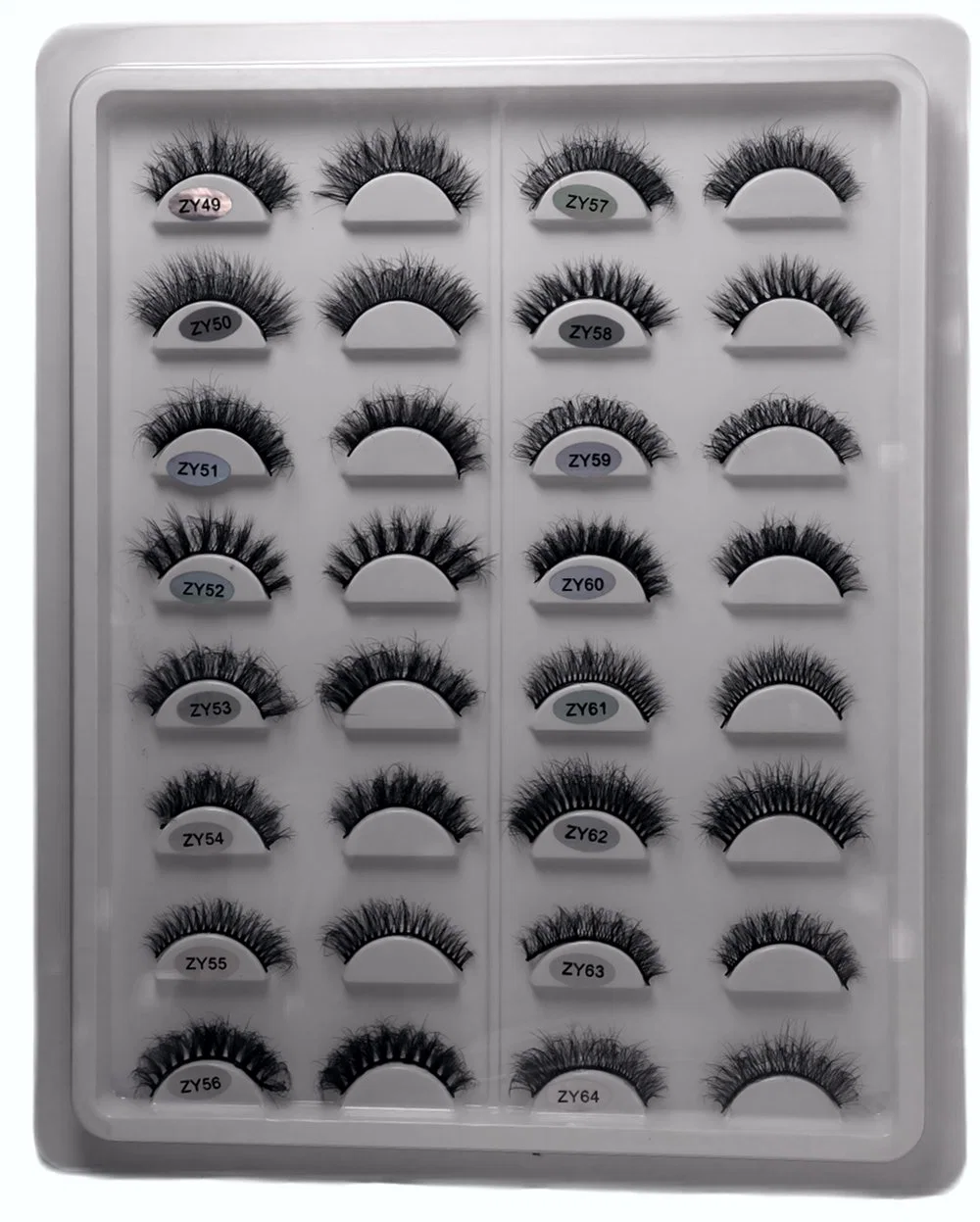 Silk Mink Lashes Fluffy False Eyelashes 20mm Full Wispy Lashes 8d Volume Curly Fake Eyelashes 1/2/3/5/7 Pairs Faux Mink Lashes