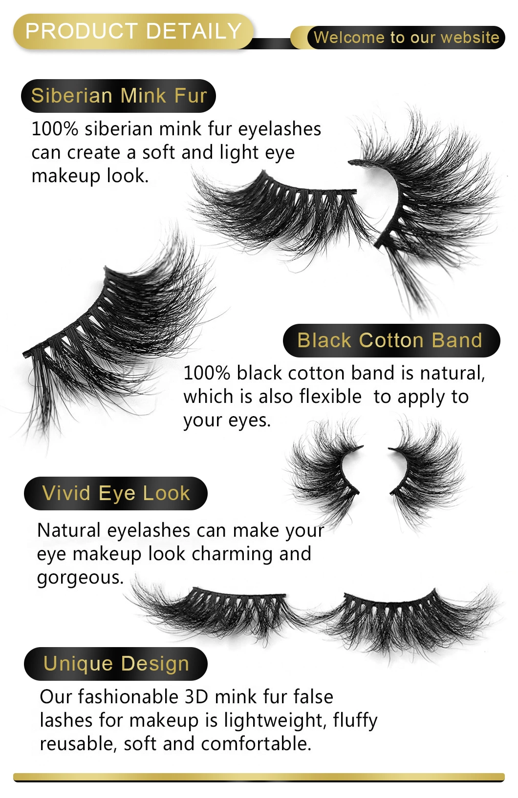 Best Sellers 18mm 20mm 3D Real Mink Fur Eyelash Cruelty Free Private Label False Lashes