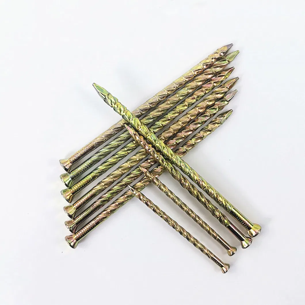 Galvanized Landscape Spikes Garden Floor Nails for Artificial Turf