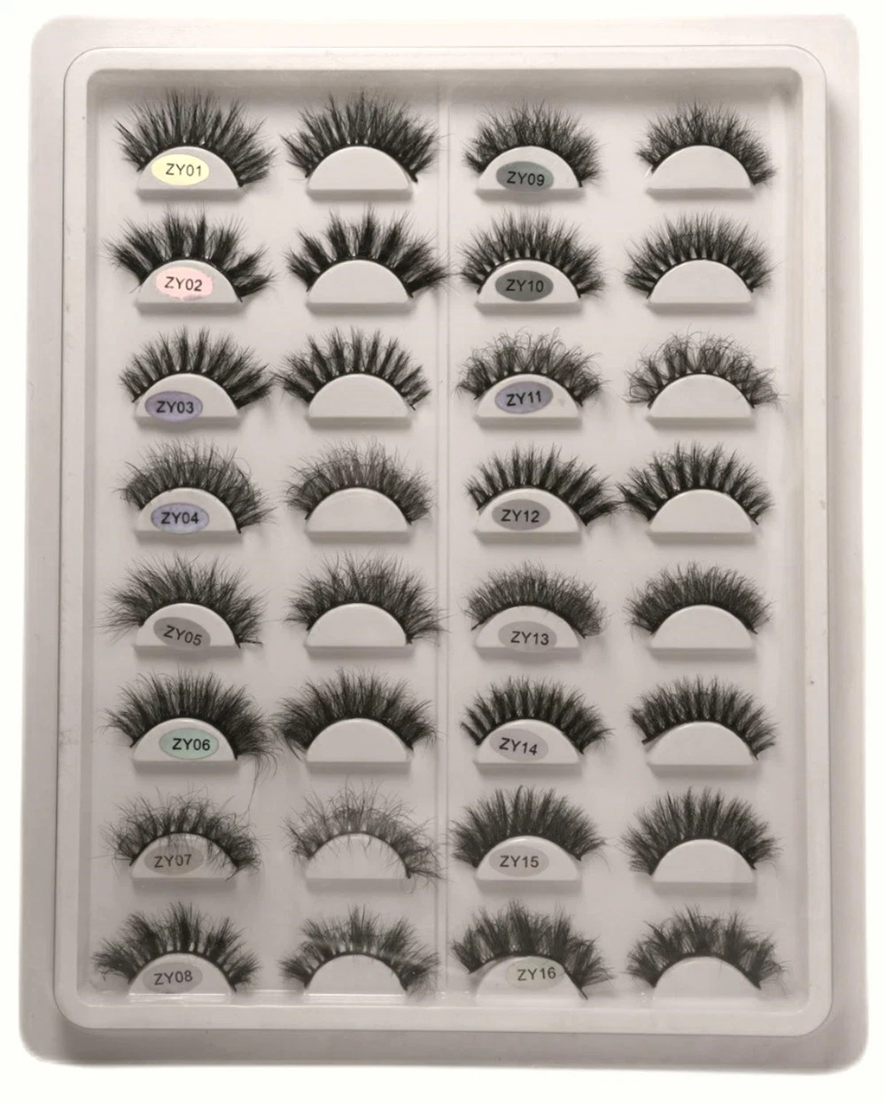 Silk Mink Lashes Fluffy False Eyelashes 20mm Full Wispy Lashes 8d Volume Curly Fake Eyelashes 1/2/3/5/7 Pairs Faux Mink Lashes