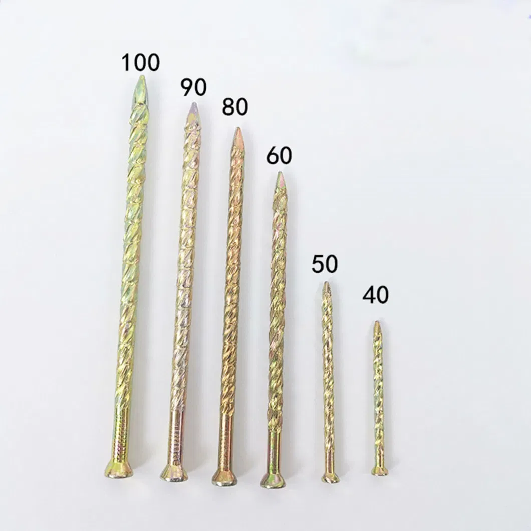 Galvanized Landscape Spikes Garden Floor Nails for Artificial Turf