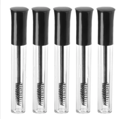 10 ml di bellezza portatile vuoto mascara tubo fiala per ciglia contenitore per bottiglia di liquido tappo nero bottiglie riutilizzabili accessori per il trucco